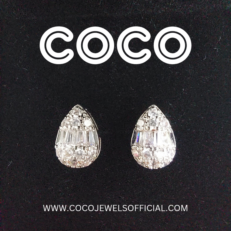 EVA TEAR DROP STUDS