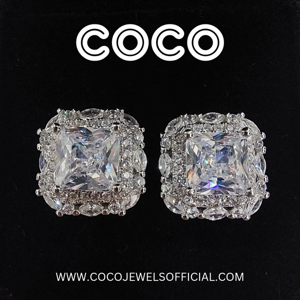 VENY STUDS - SILVER