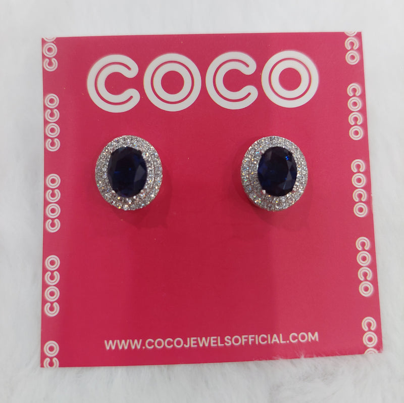 VINTAGE BLUE EARRINGS