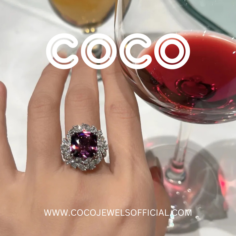 LUXE AMETHYST RING