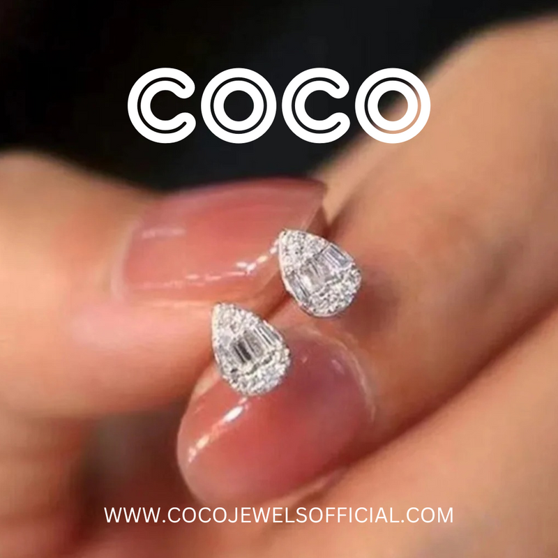 EVA TEAR DROP STUDS