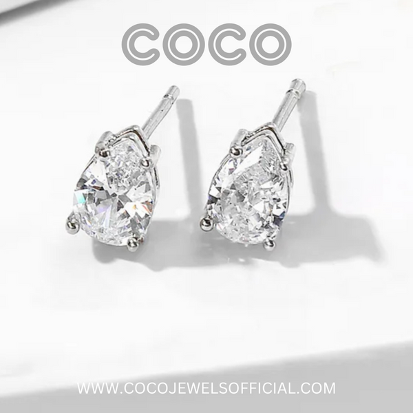 MINI WATER DROP STUDS